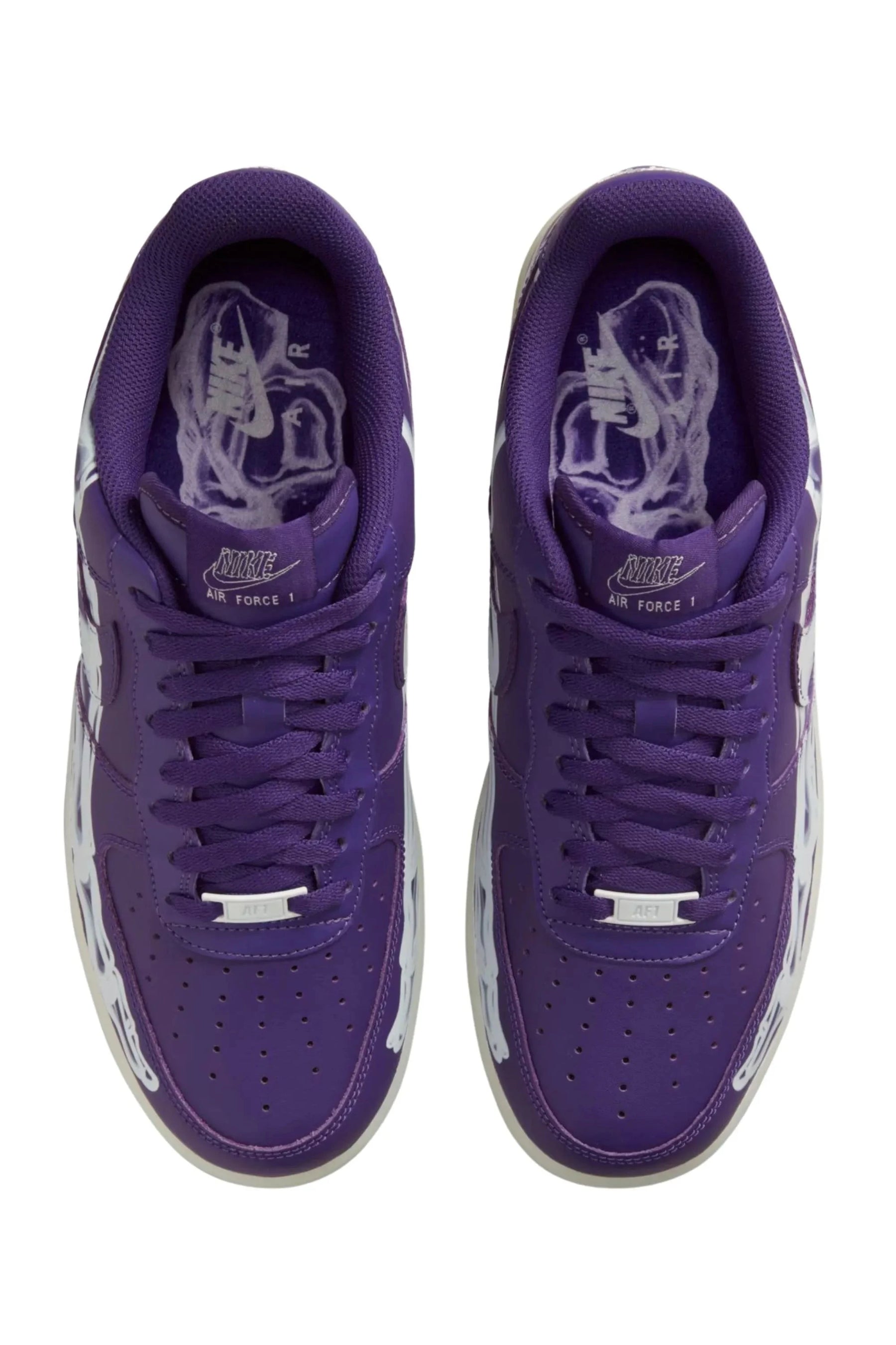 Air Force 1 Low Purple Skeleton Air Force 1 Low Purple Skeleton Dm Stores