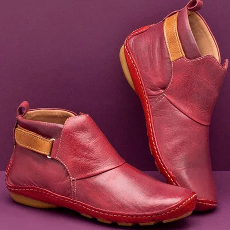 Bota Feminina Lana FEMININO - CALÇADOS - BOTA LANA Dashui Vermelho 35
