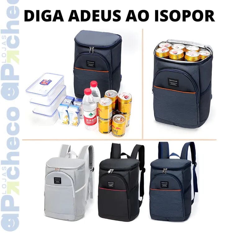 Mochila COOLER AquaGuard 20L Camping e trilha - 002 A minha loja