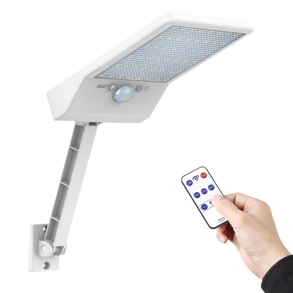 Refletor Solar com Sensor de Movimento ReaverLight Jardim - 02 A minha loja Branco