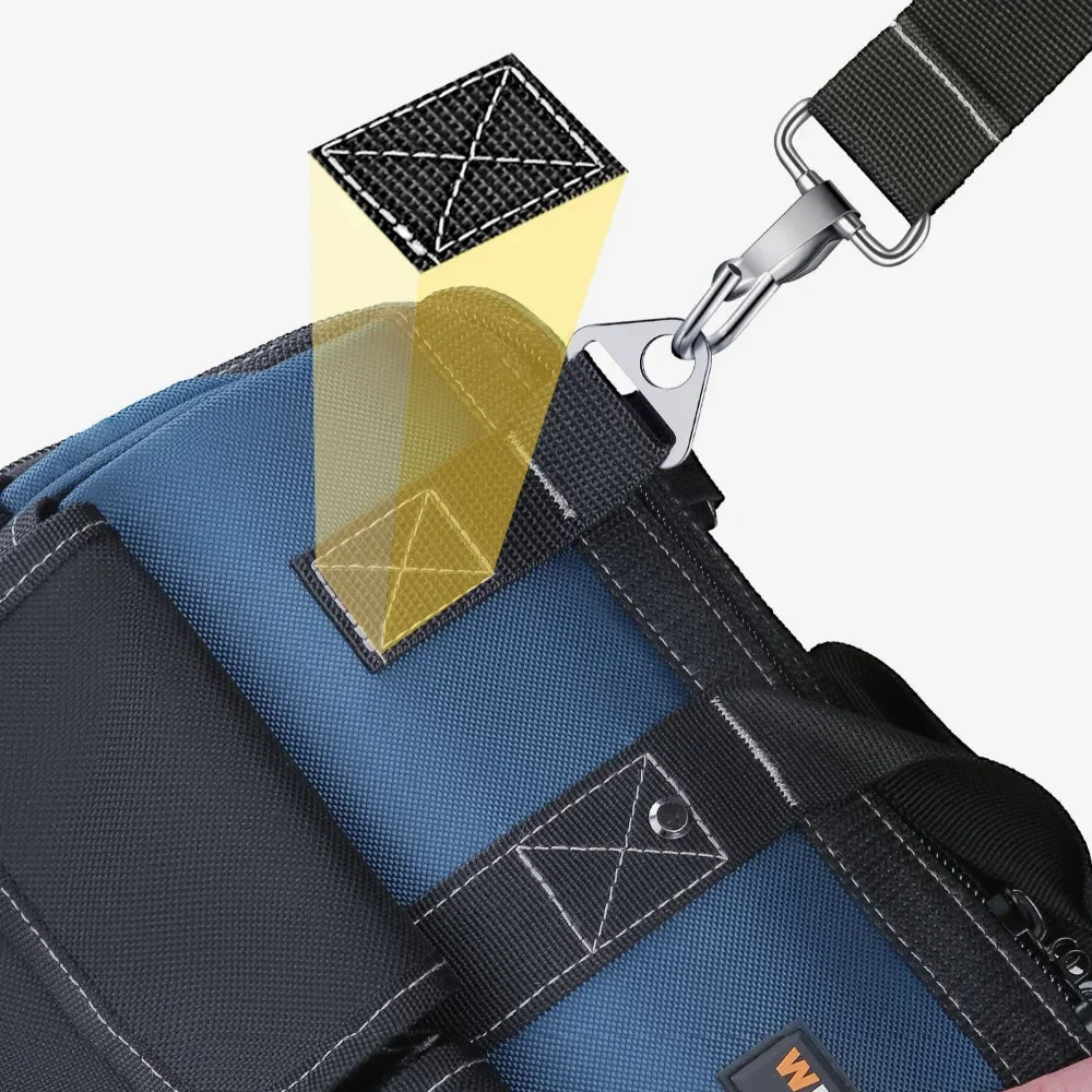 TechPro Max – Bolsa Organizador Impermeável para Ferramentas de Eletricista MASCULINO - FERRAMENTAS - BOLSA 1 Dm Stores