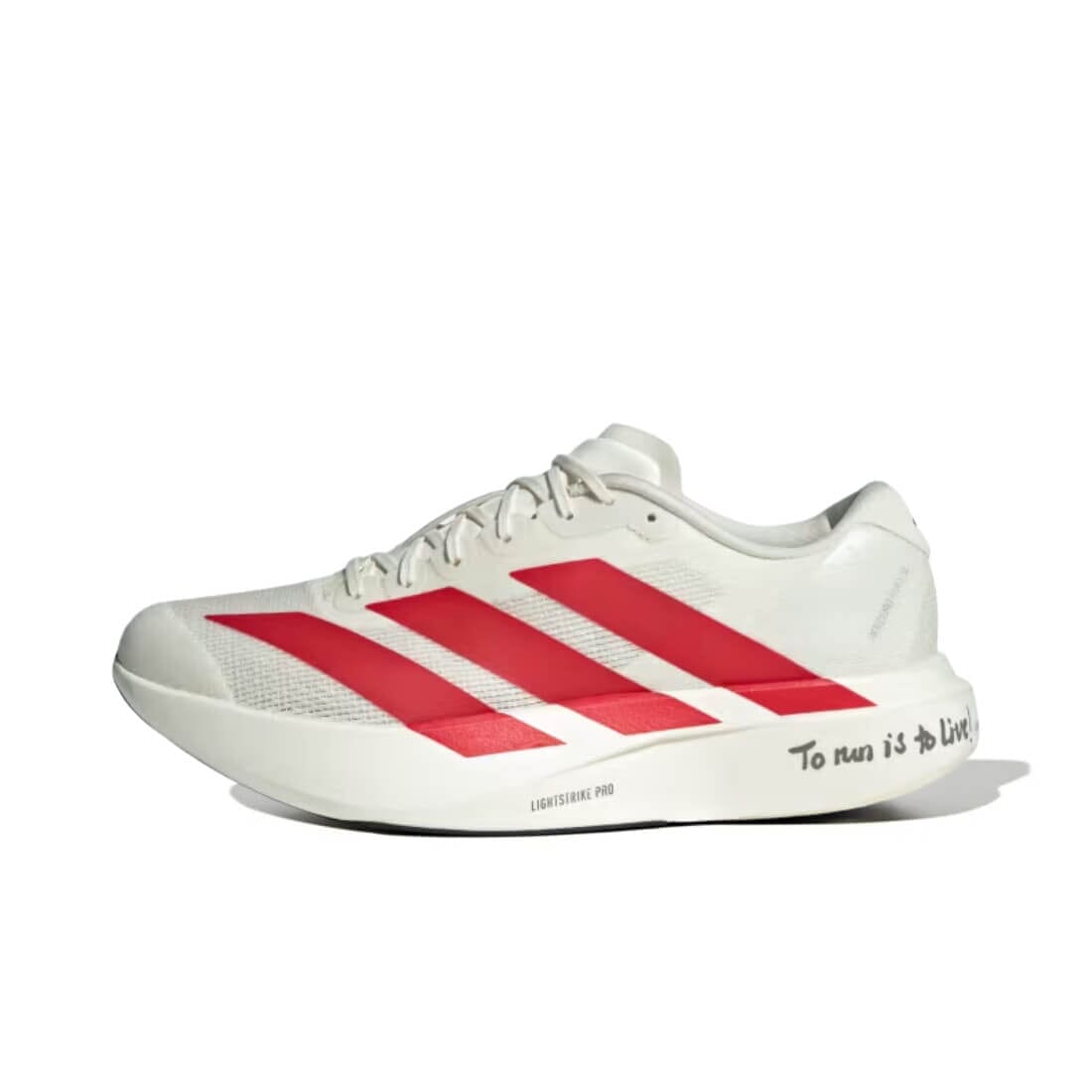 Tênis Adidas Adizero Evo SL White Red - JS1182 Tênis Adidas Adizero Evo SL White Red - JS1182 Dm Stores 34