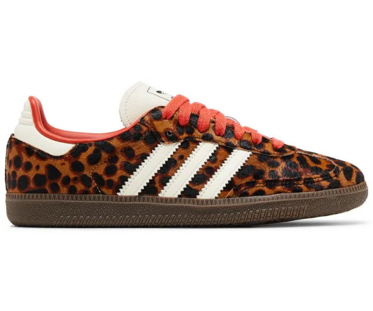 Tênis Adidas Samba Samba OG Cheetah Pack Preloved Red Tênis Adidas Samba Samba OG Cheetah Pack Preloved Red Dm Stores