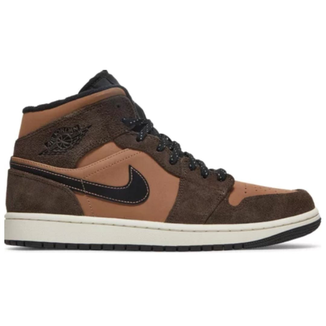 Tênis Air Jordan 1 Mid SE Earth Tone Tênis Air Jordan 1 Mid SE Earth Tone Dm Stores