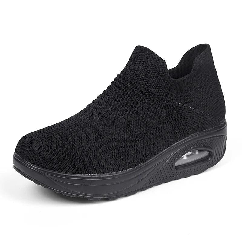 Tênis Feminino Flyknit Tênis 07 Lojas Quinho Preto 34