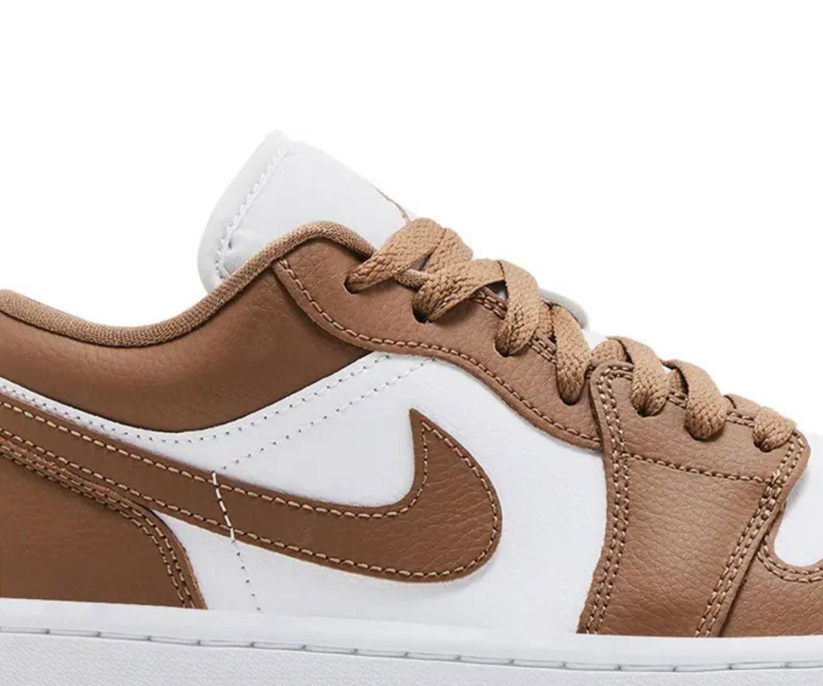 Tênis Nike Jordan 1 Low Archaeo Brown White Tênis Nike Jordan 1 Low Archaeo Brown White Dm Stores