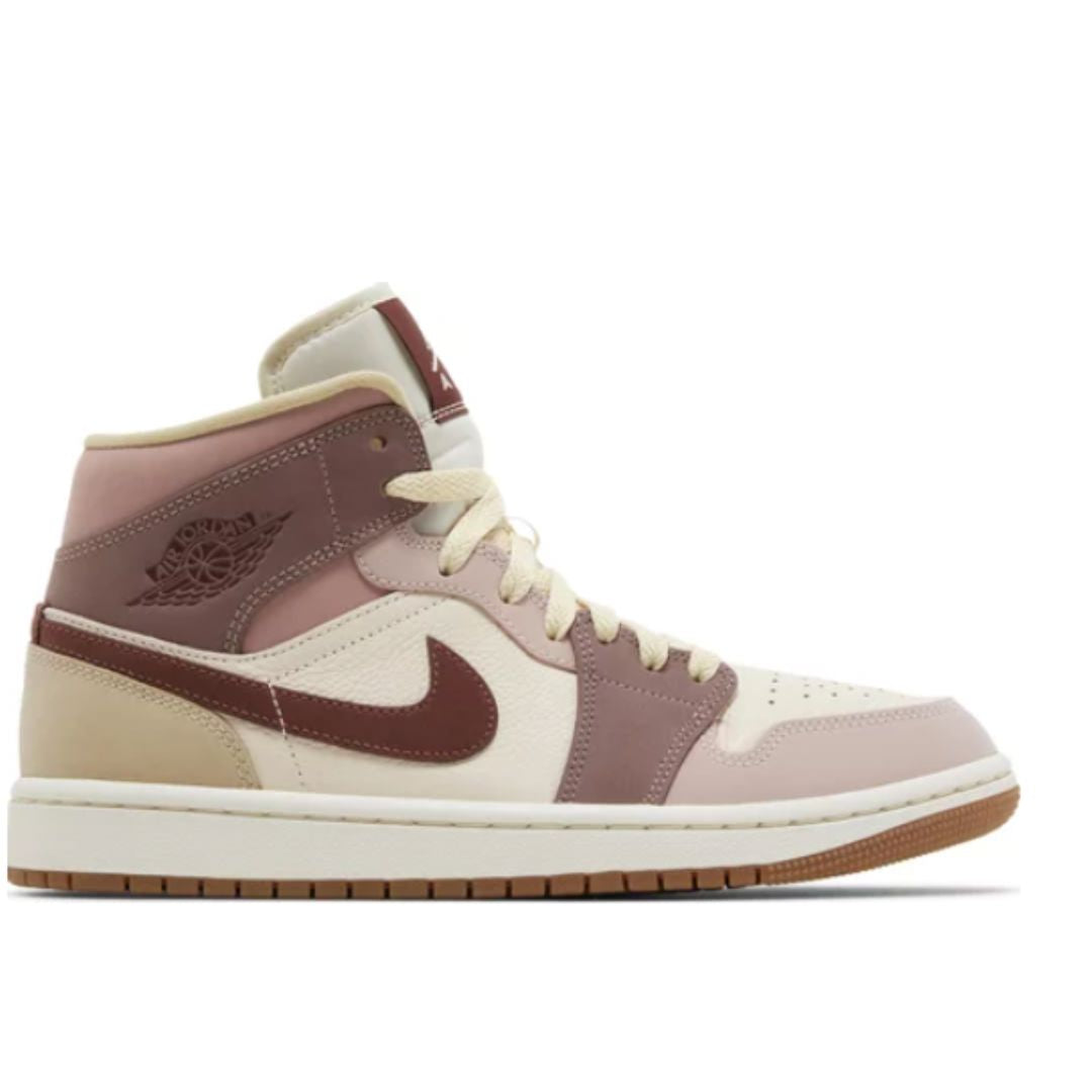 Wmns Air Jordan 1 Mid SE 'Dark Pony Smoky Mauve' Wmns Air Jordan 1 Mid SE 'Dark Pony Smoky Mauve' Dm Stores