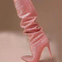 Bota Feminina LuxeGlam Shine