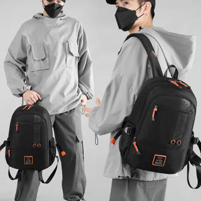 Mochila Masculina Impermeável Ideal para Trabalho, Escola e Viagem