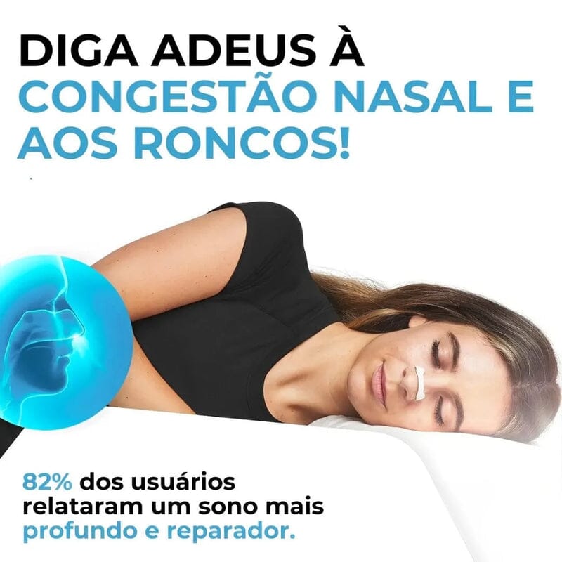 Air Mag : Dilatador Nasal Magnético UNISSEX - SAUDE - ADESIVO NASAL 1 Dm Stores 