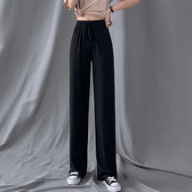 Calça de Seda Feminina - SilkPants Roupas (Calça Feminina 5) Dm Stores PP Preto 