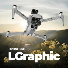 Drone com Câmera 1080P GPS WIFI e 5KM | LGraphic (+5 Brindes) Eletrônicos (Drone 6) Dm Stores 