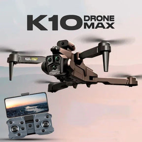 Drone Profissional com Câmera 8K UltraHD Gps Wifi e Desvio Automático - K10 Max Eletrônicos (Drone 2) Dm Stores 