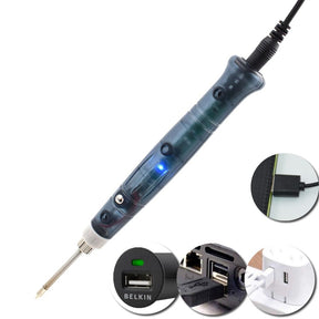 Ferro de Solda Recarregável e Portátil - SoldaPort USB Ferro de Solda Recarregável e Portátil - SoldaPort USB A minha loja 