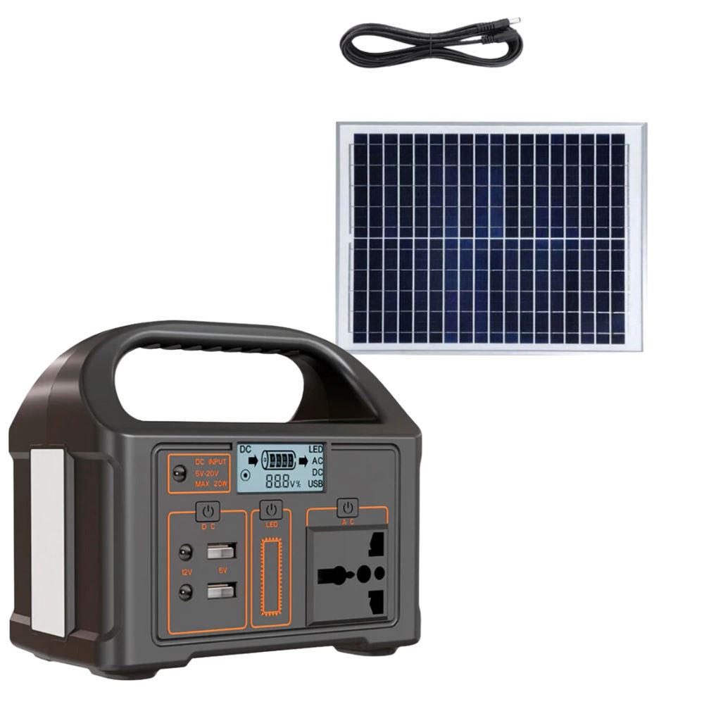 GERADOR DE ENERGIA PORTÁTIL TURBOMAX ORIGINAL UNISSEX - FERRAMENTAS - GERADOR COM PLACA SOLAR Dm Stores 110v + Placa Solar 