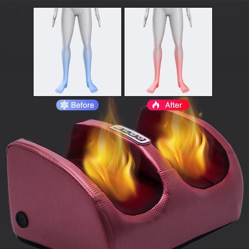 Massageador Elétrico Shiatsu para Pés UNISSEX - SAUDE - MASSAGEADOR 2 Dm Stores 