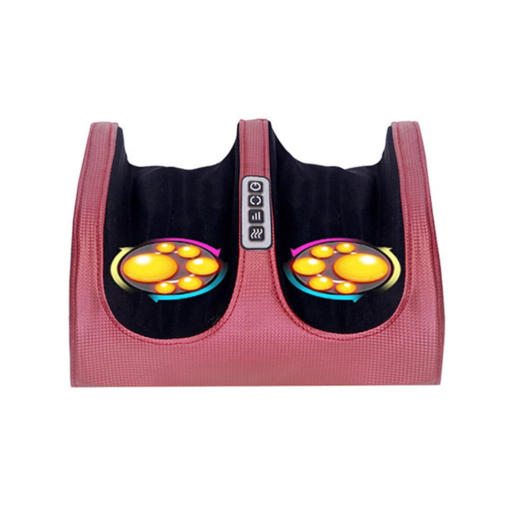 Massageador Elétrico Shiatsu para Pés UNISSEX - SAUDE - MASSAGEADOR 2 Dm Stores Vermelho 