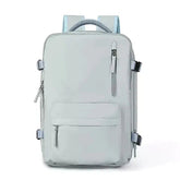 Mochila de Viagem - Impermeável com USB Para Viagem Joias & Acessórios (Mochila 6) Dm Stores Azul 