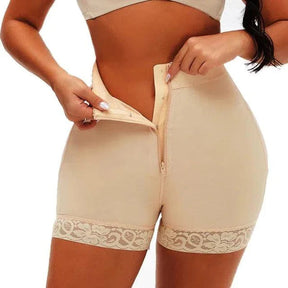Modelador Quadril - Short Modelador Saúde & Beleza (Short modelador 1) Dm Stores P Bege 