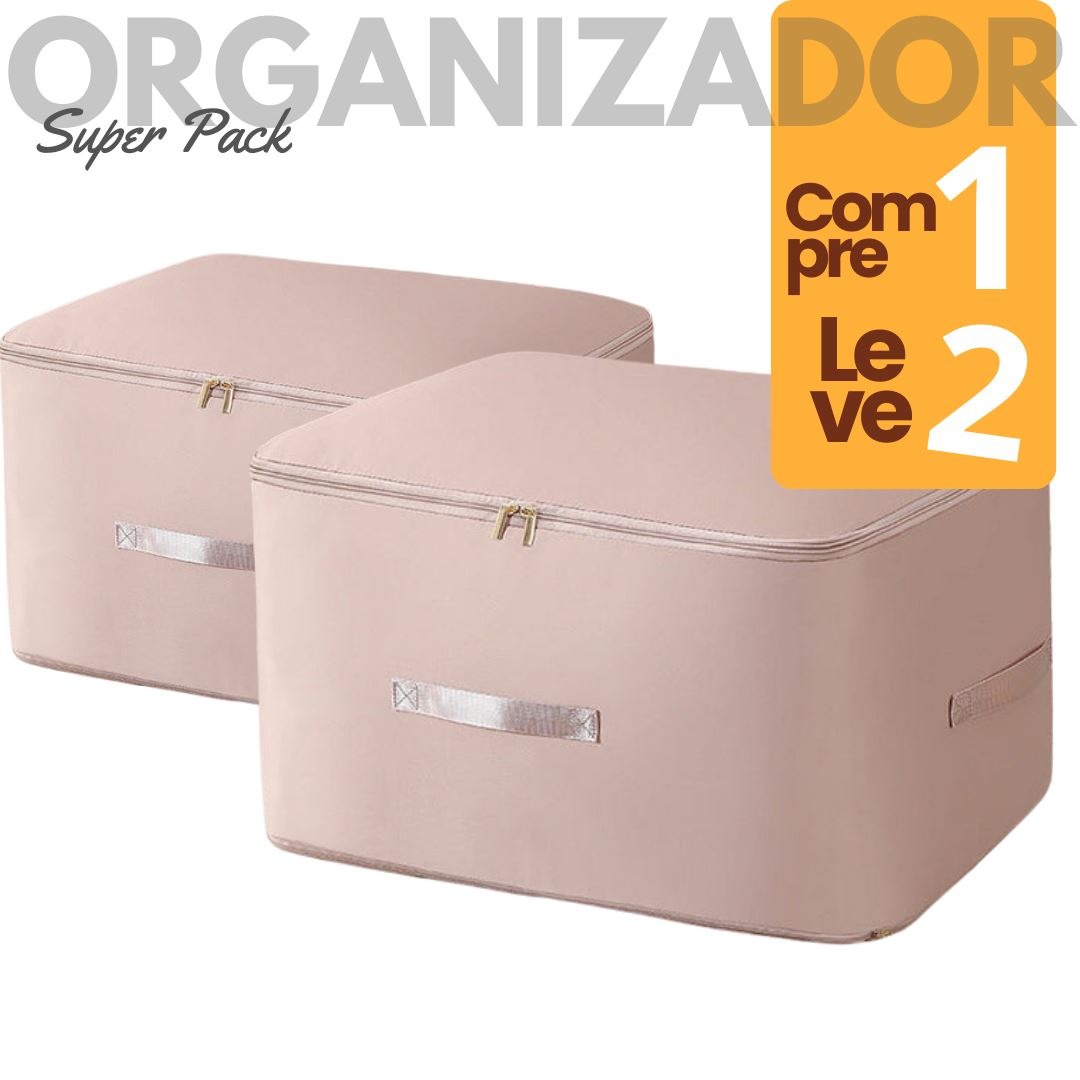 Organizador de Compressão Super Pack [Compre 1 Leve 2] FEMININO - CASA - ORGANIZADOR 1 Dm Stores 