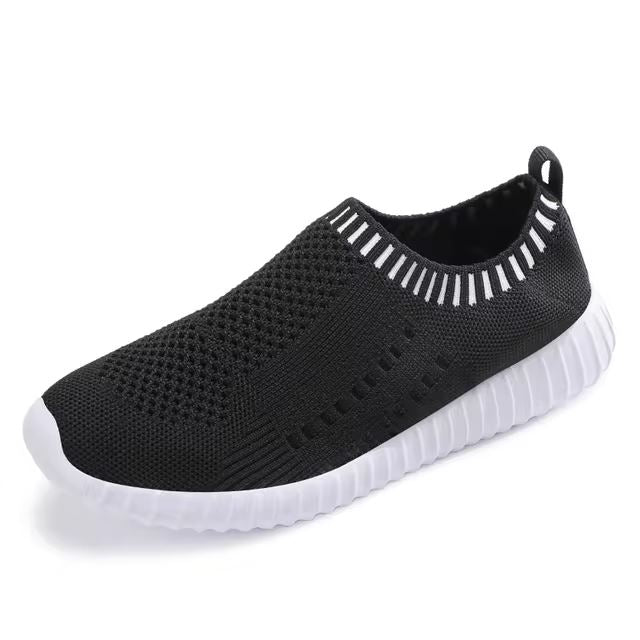 Sapatilha de Tricô Feminina Slip-On FEMININO - CALÇADOS - SAPATILHA 4 Dm Stores 35 Preto 