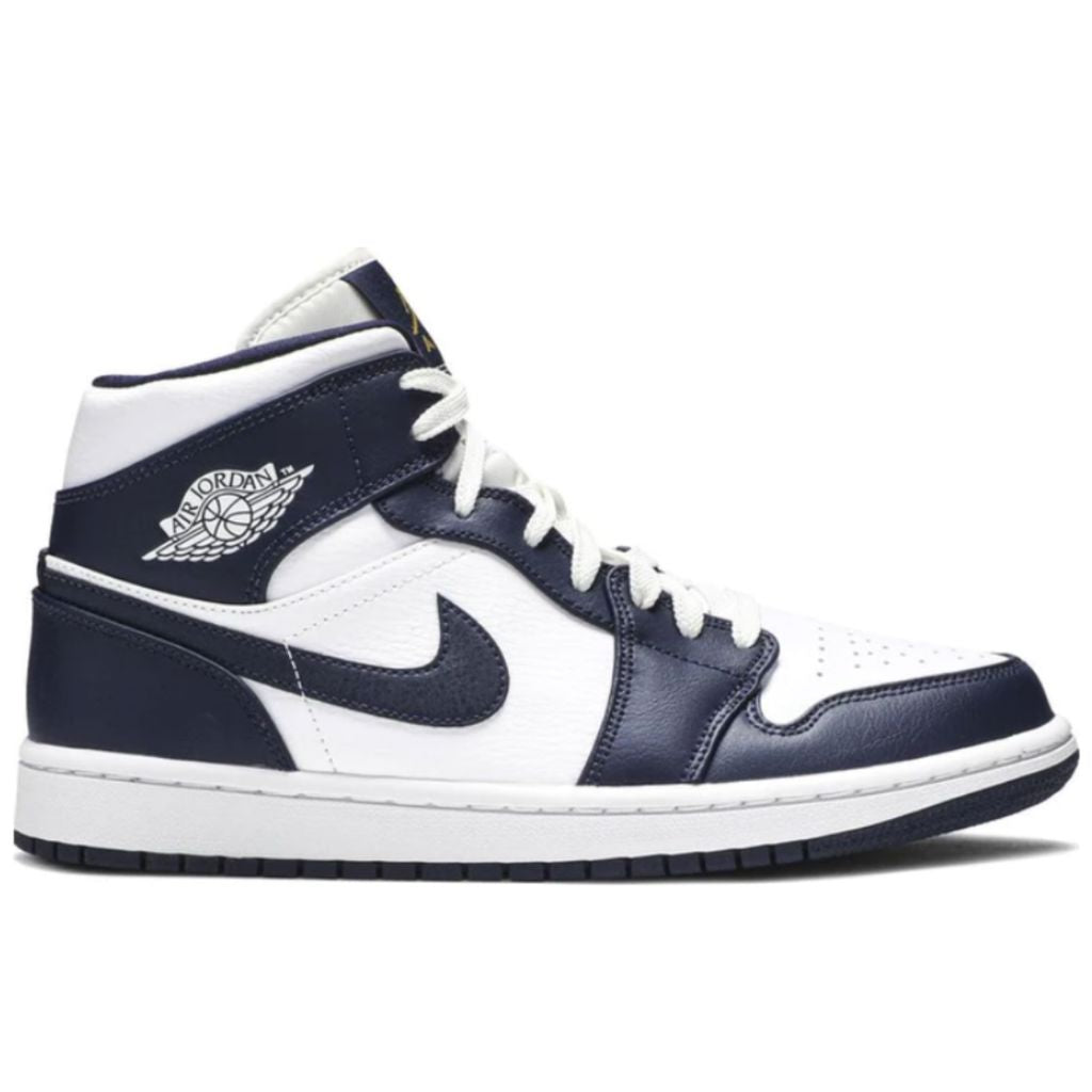 Tênis Air Jordan 1 Mid Obsidian Tênis Air Jordan 1 Mid Obsidian Dm Stores 