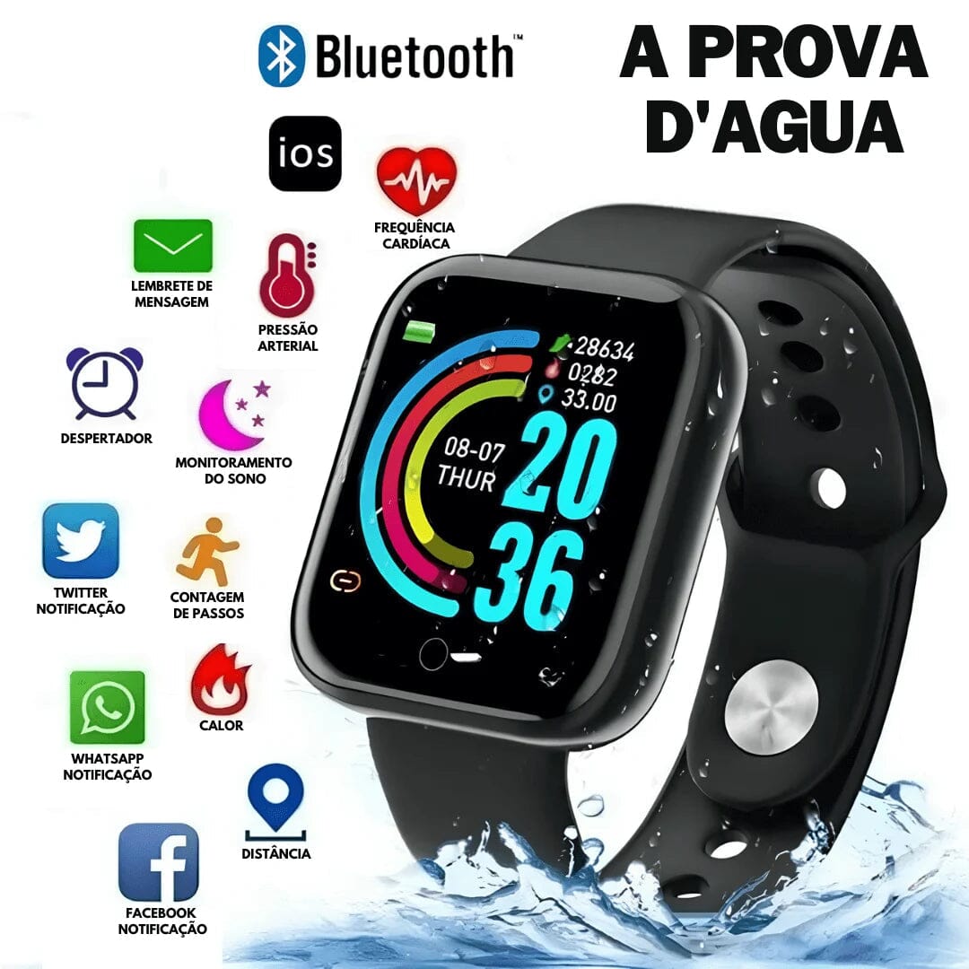 Tênis de Couro Masculino - Kit 2 Pares [Brinde Smartwatch] MASCULINO - CALÇADOS - TENIS 14 Dm Stores 