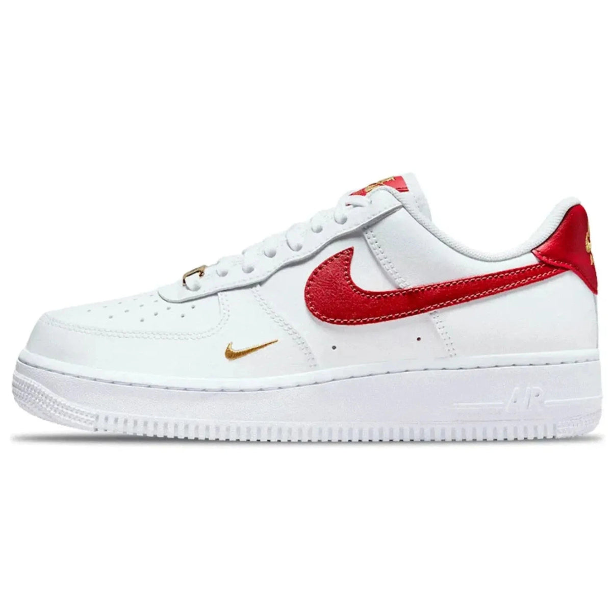 Tênis Nike Air Force 1 07 Essential Red Gold Tênis Nike Air Force 1 07 Essential Red Gold Dm Stores 