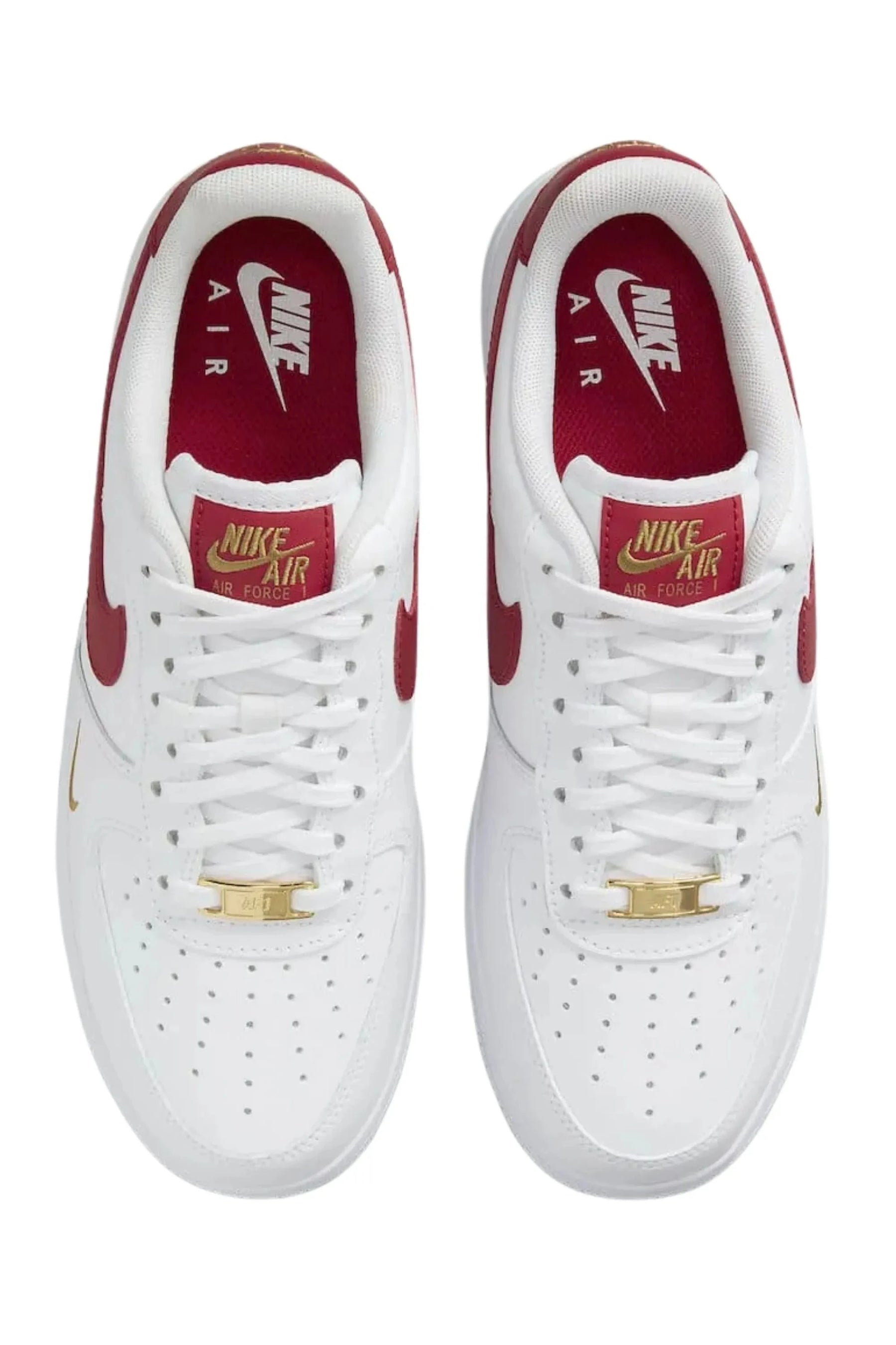 Tênis Nike Air Force 1 07 Essential Red Gold Tênis Nike Air Force 1 07 Essential Red Gold Dm Stores 