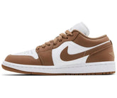 Tênis Nike Jordan 1 Low Archaeo Brown White Tênis Nike Jordan 1 Low Archaeo Brown White Dm Stores 34 