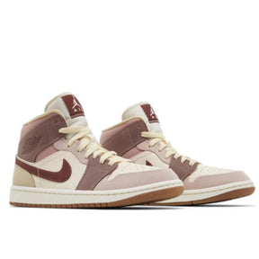 Wmns Air Jordan 1 Mid SE 'Dark Pony Smoky Mauve' Wmns Air Jordan 1 Mid SE 'Dark Pony Smoky Mauve' Dm Stores 