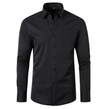 Camisa Flexível Ultra Comfort Roupas (Camisa Masculina 2) Dm Stores P Preto 
