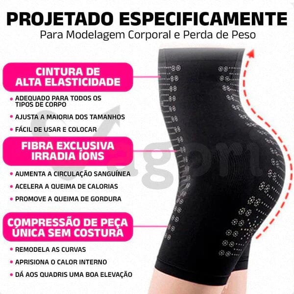 Cinta Modeladora Iônic Shape [Leve 2 e Pague 1] Saúde & Beleza (Cinta modeladora 1) Dm Stores 